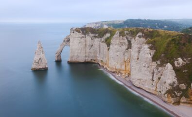 Étretat, Normandy, France,